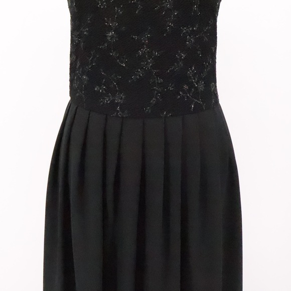 Vtg Jessica Howard Textured Jacket Maxi Dress Set Evening Formal NYE 90s Size 6 - Picture 15 of 16